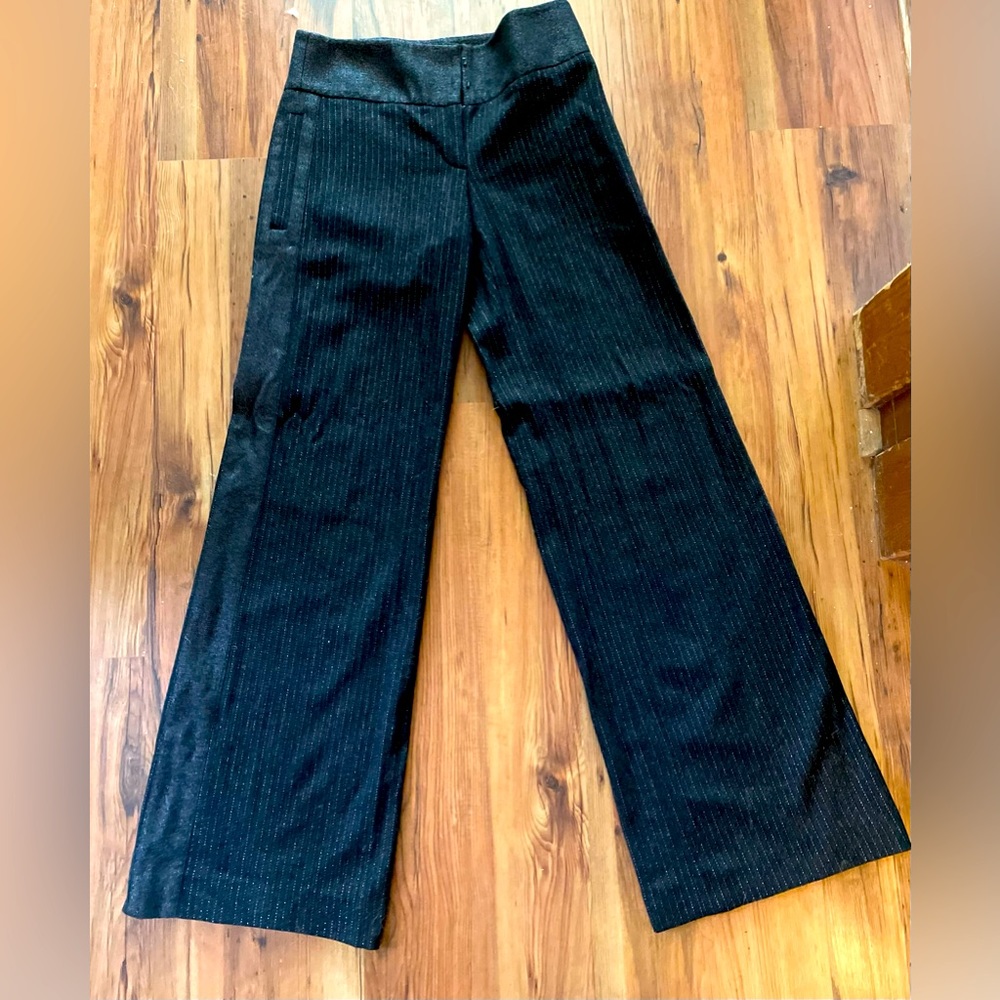 Diane Von Furstenburg Black Dress Pants